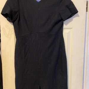 COS Black Mini Dress with Short Sleeves